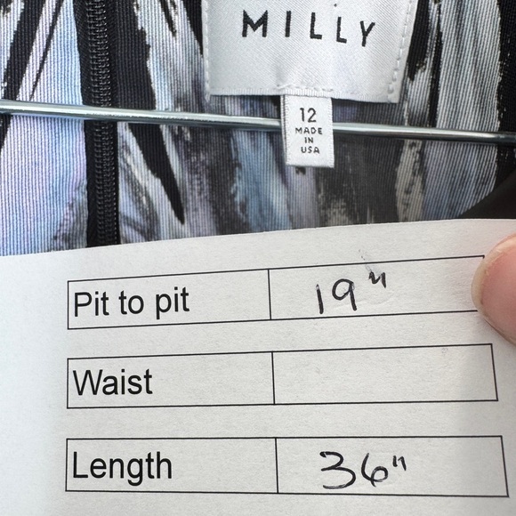 Milly Chloe Floral Short Sleeve Dress - Picture 9 of 9